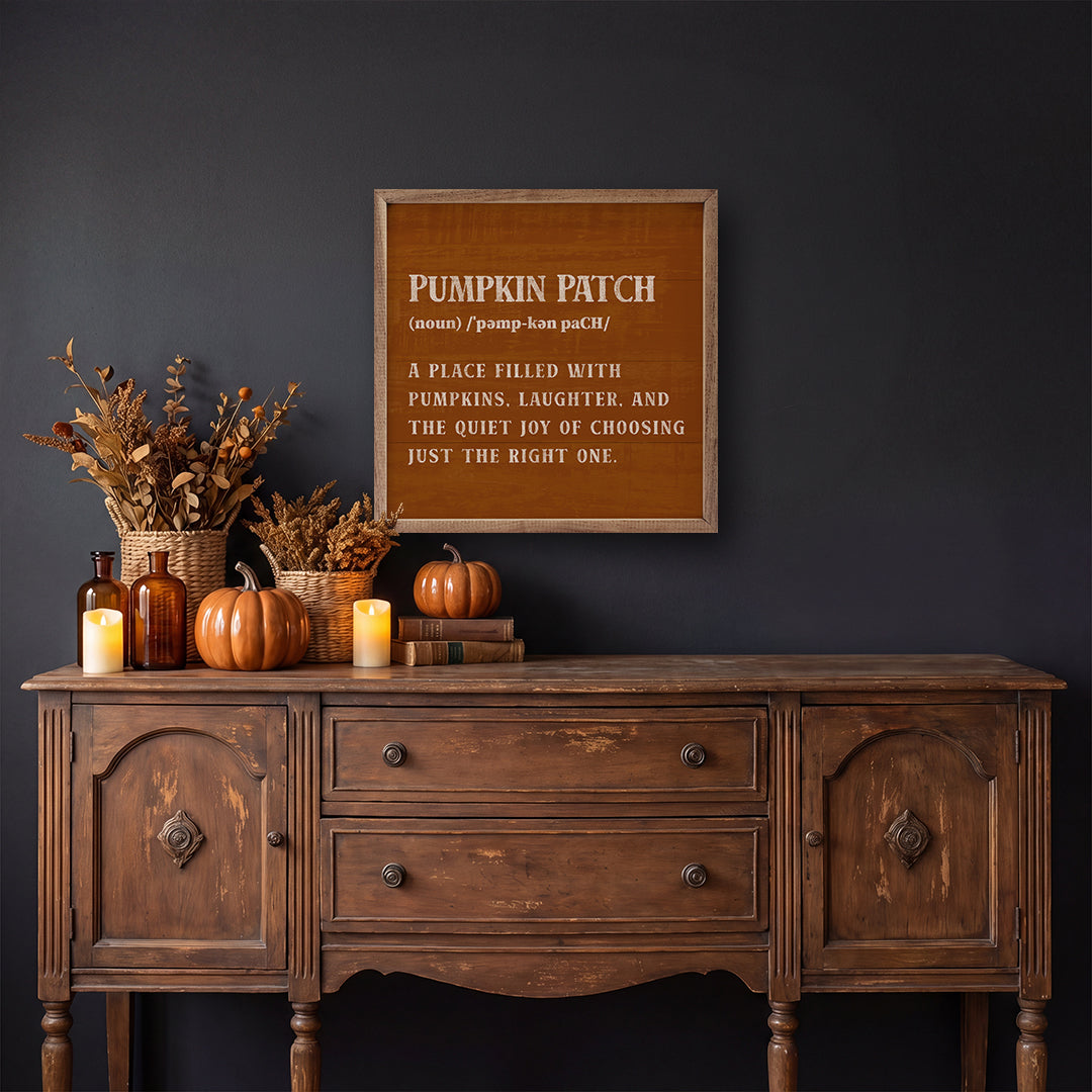 Pumpkin Patch Definition