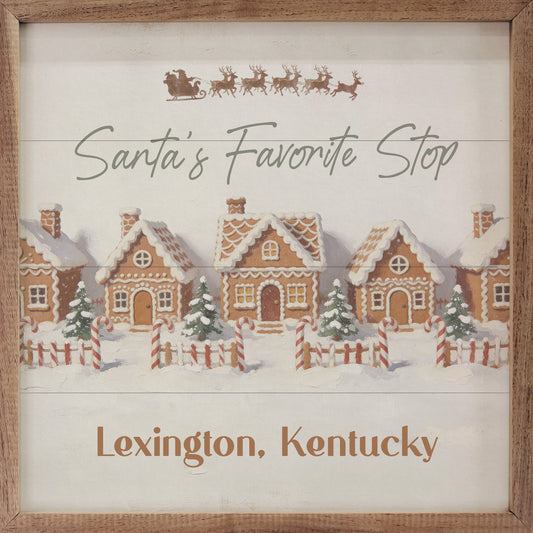 Santa's Favorite Stop Personalized