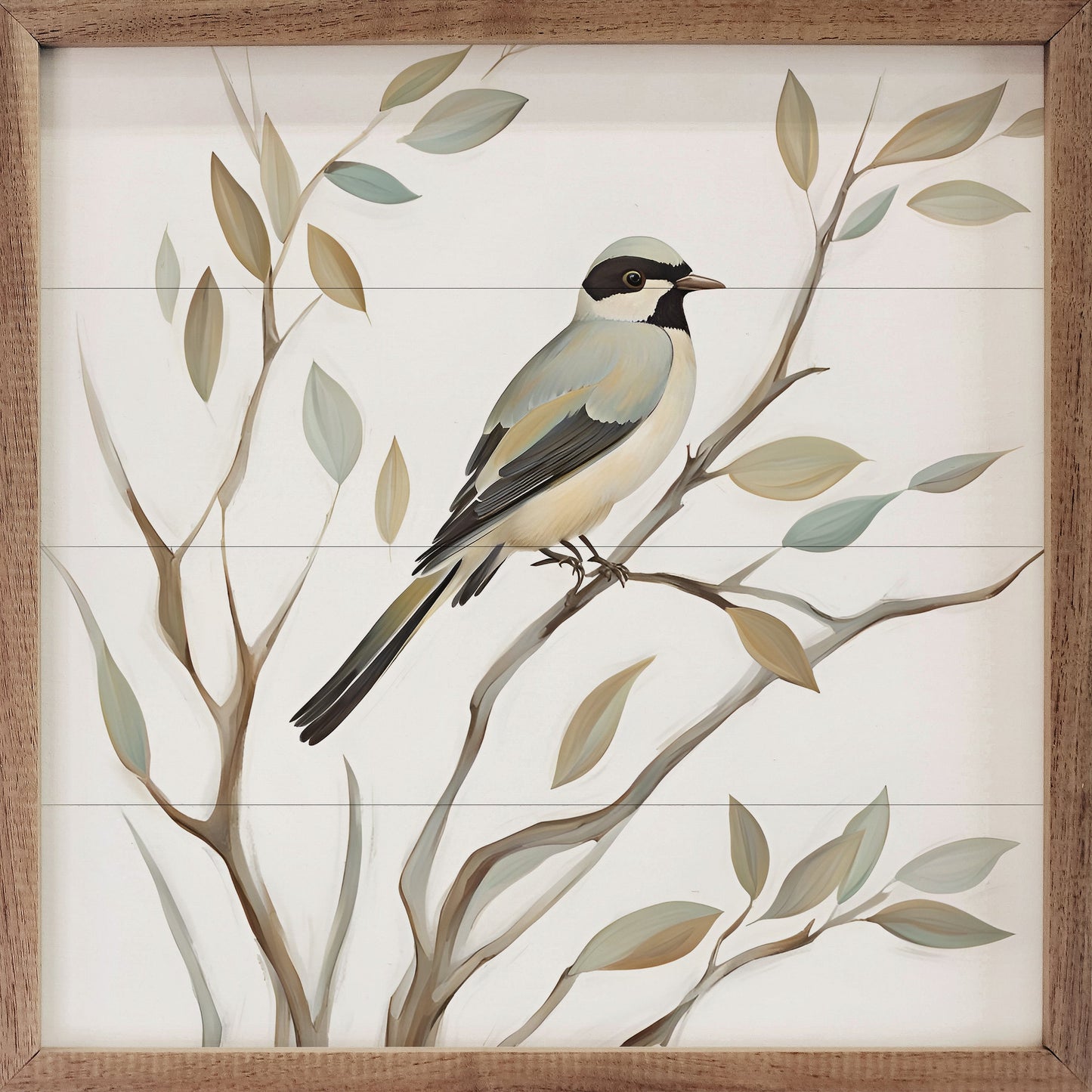 Solo Bird On Branch
