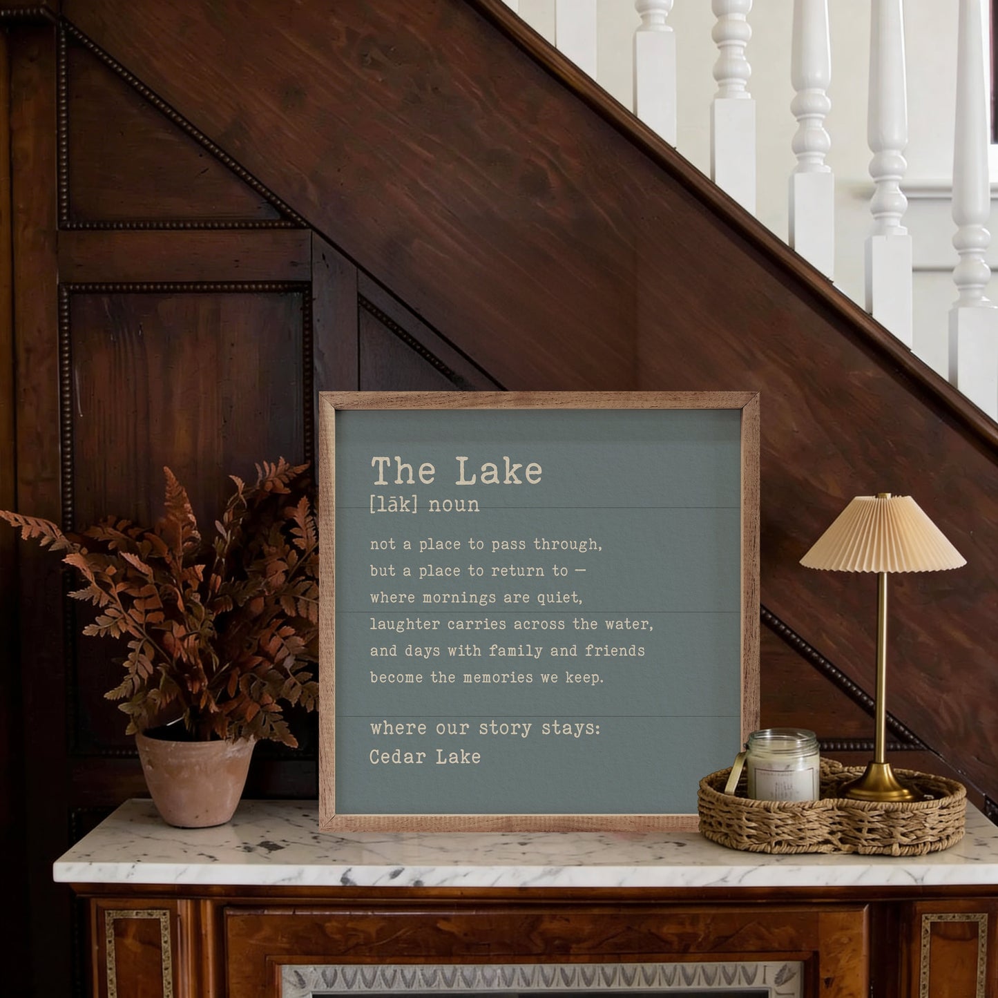 Story Stays Lake Personalized