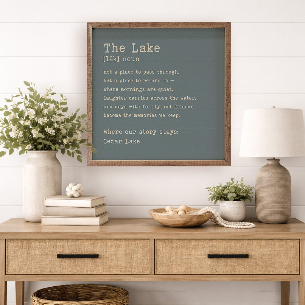Story Stays Lake Personalized