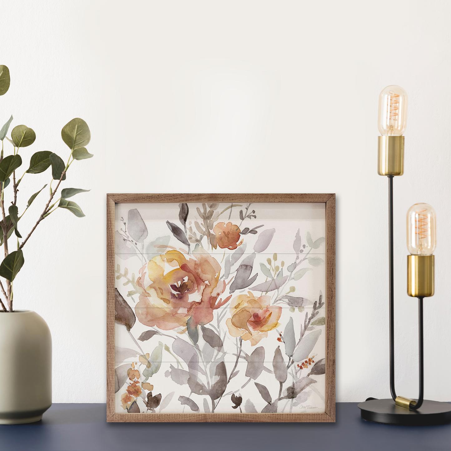 Sunbaked Flowers I By Carol Robinson