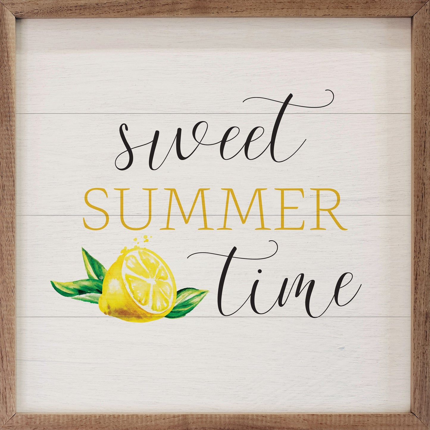Sweet Summer Time Lemon White