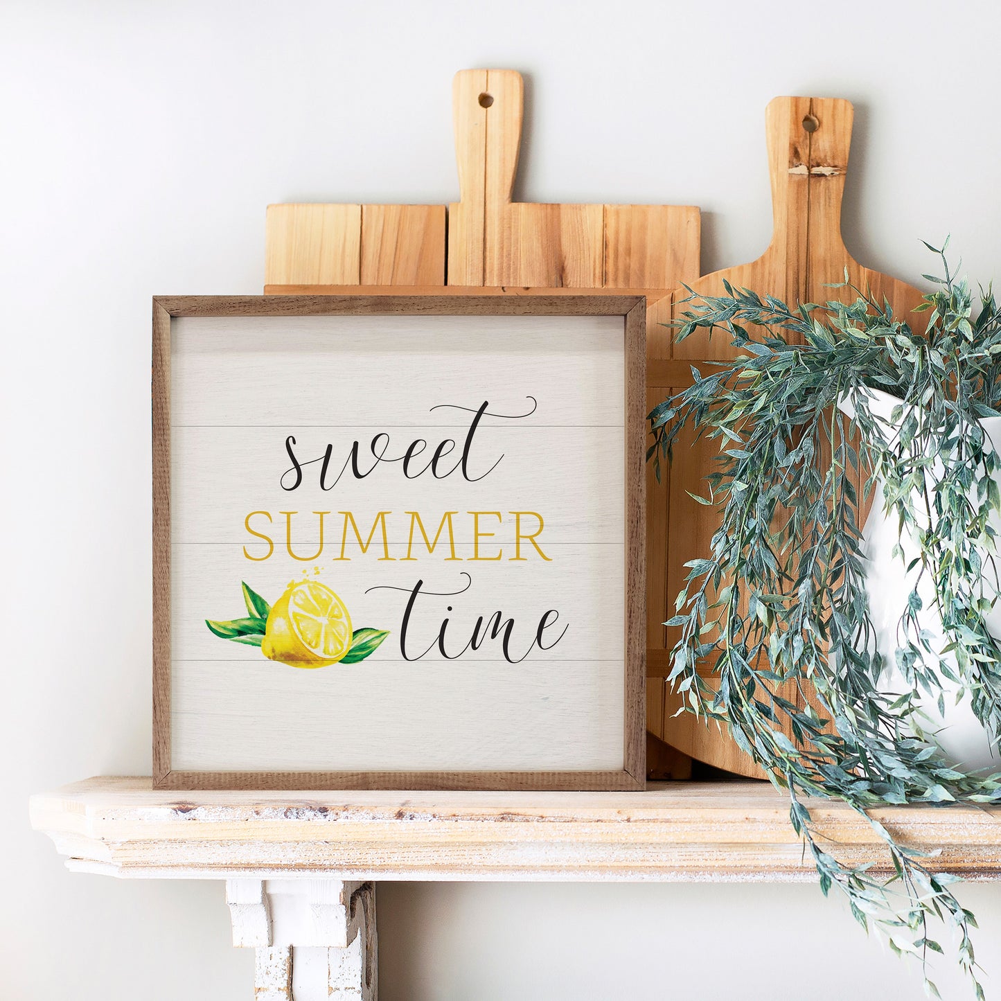 Sweet Summer Time Lemon White