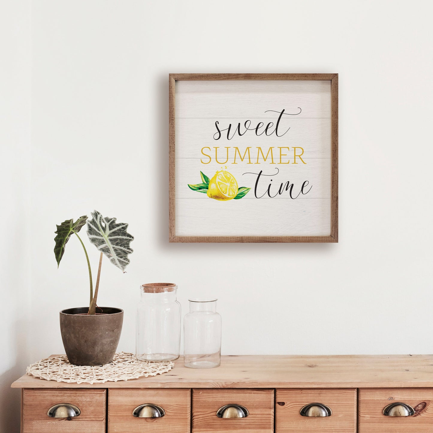 Sweet Summer Time Lemon White