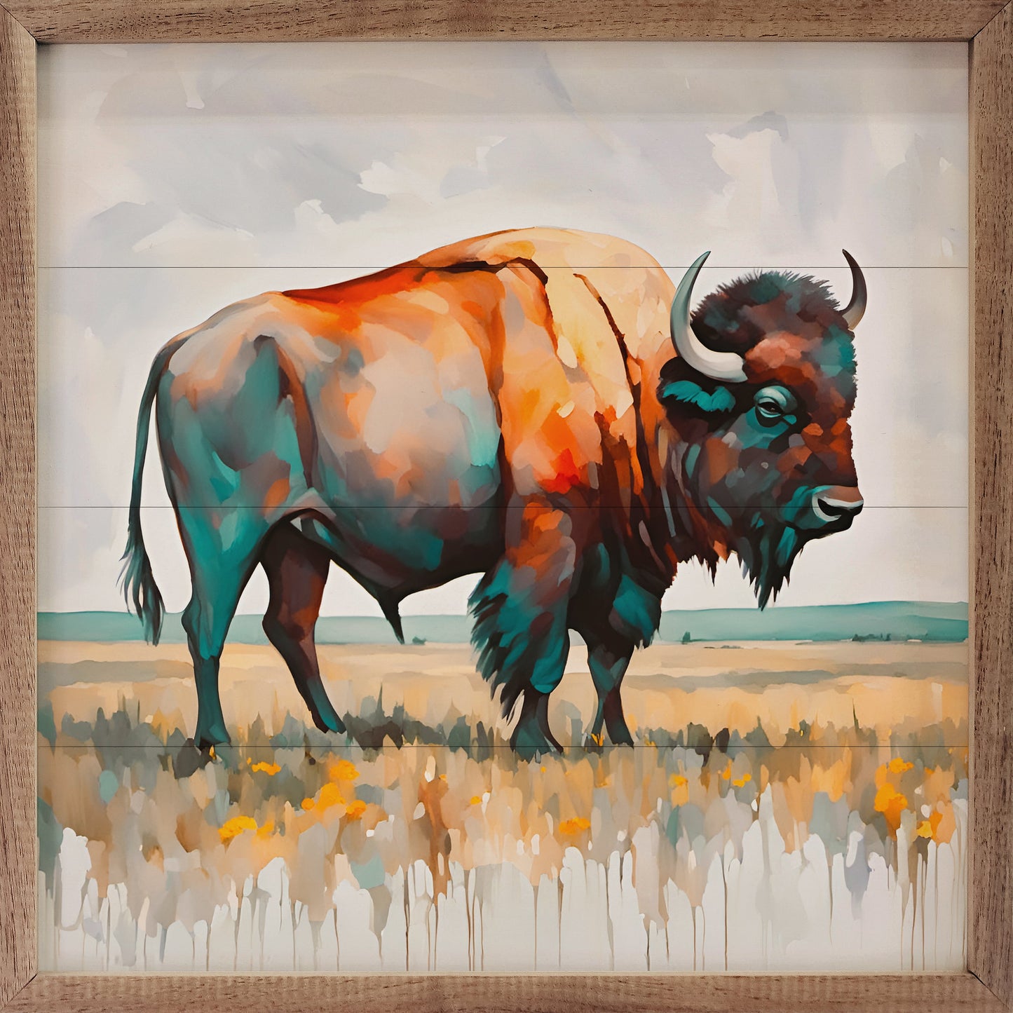 Teal Buffalo