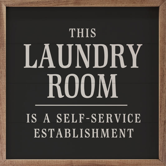 This Laundry Room Is A Self Service Black
