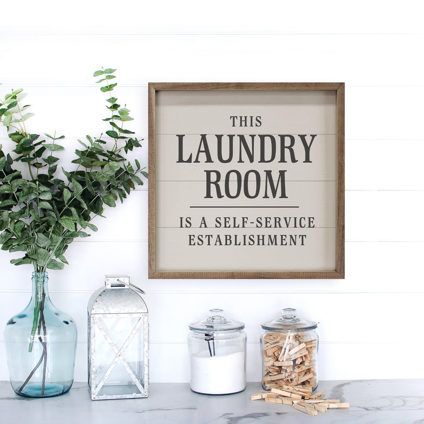 This Laundry Room Is A Self Service White