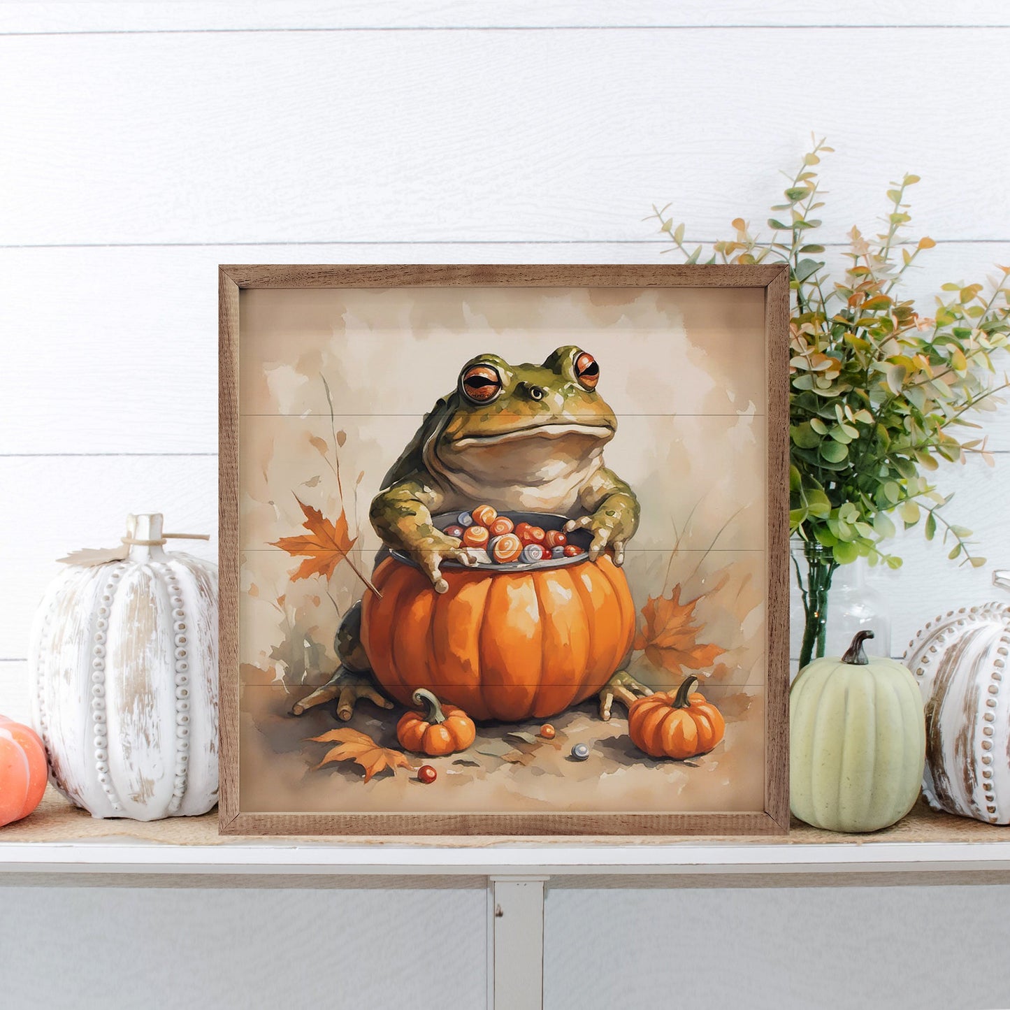 Toad In Pumpkin