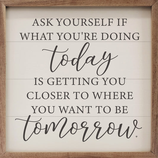 Today And Tomorrow White