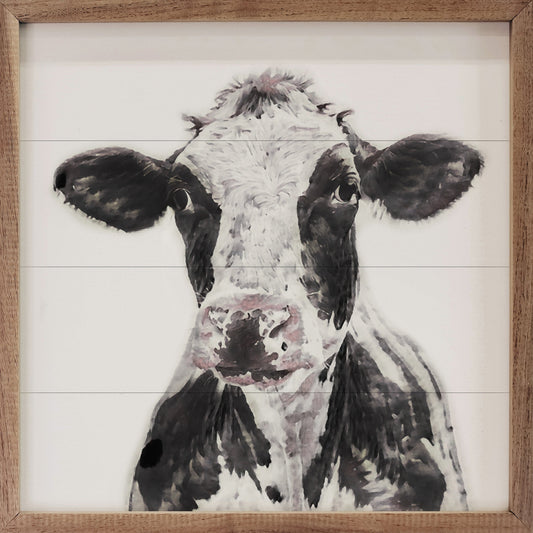 Watercolor Dairy Cow