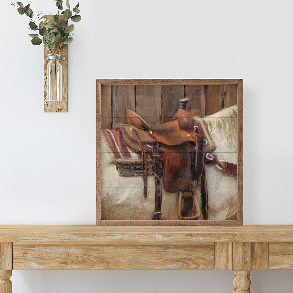 Western Saddle By Nina Blue