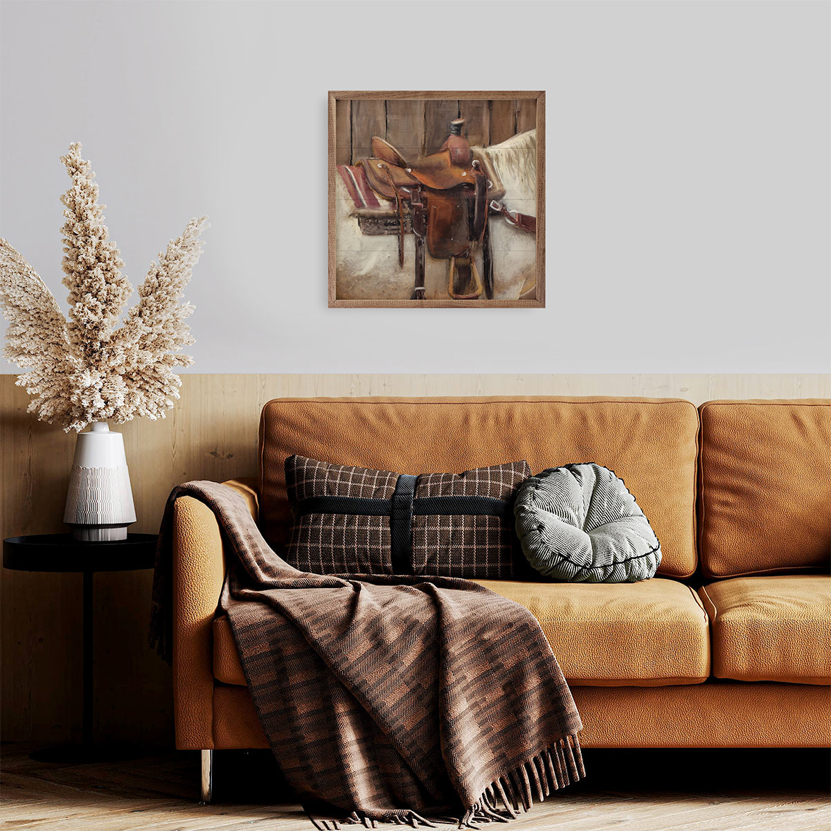 Western Saddle By Nina Blue