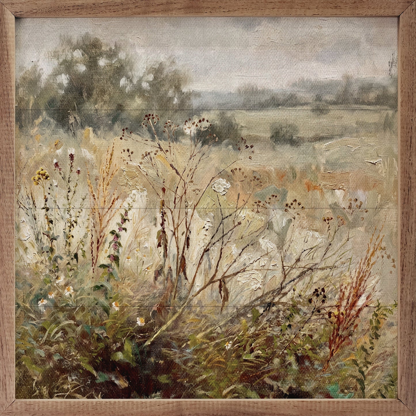 Windblown Prairie Stems