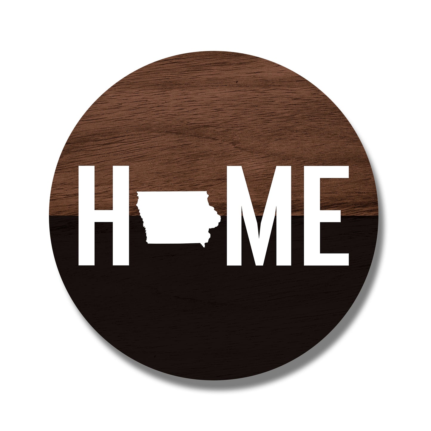 Personalized State Home Circle