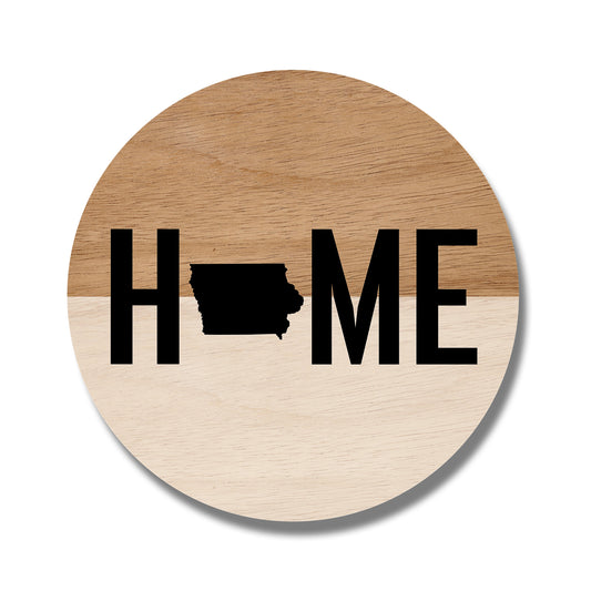 Personalized State Home Circle