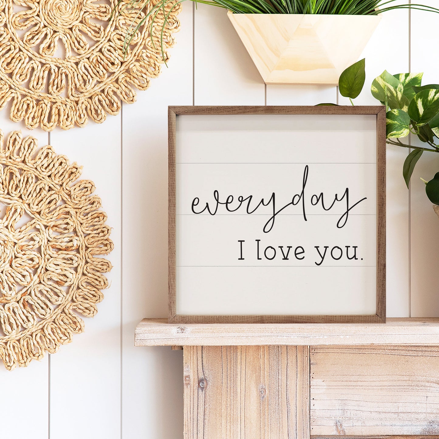 Everyday I Love You White