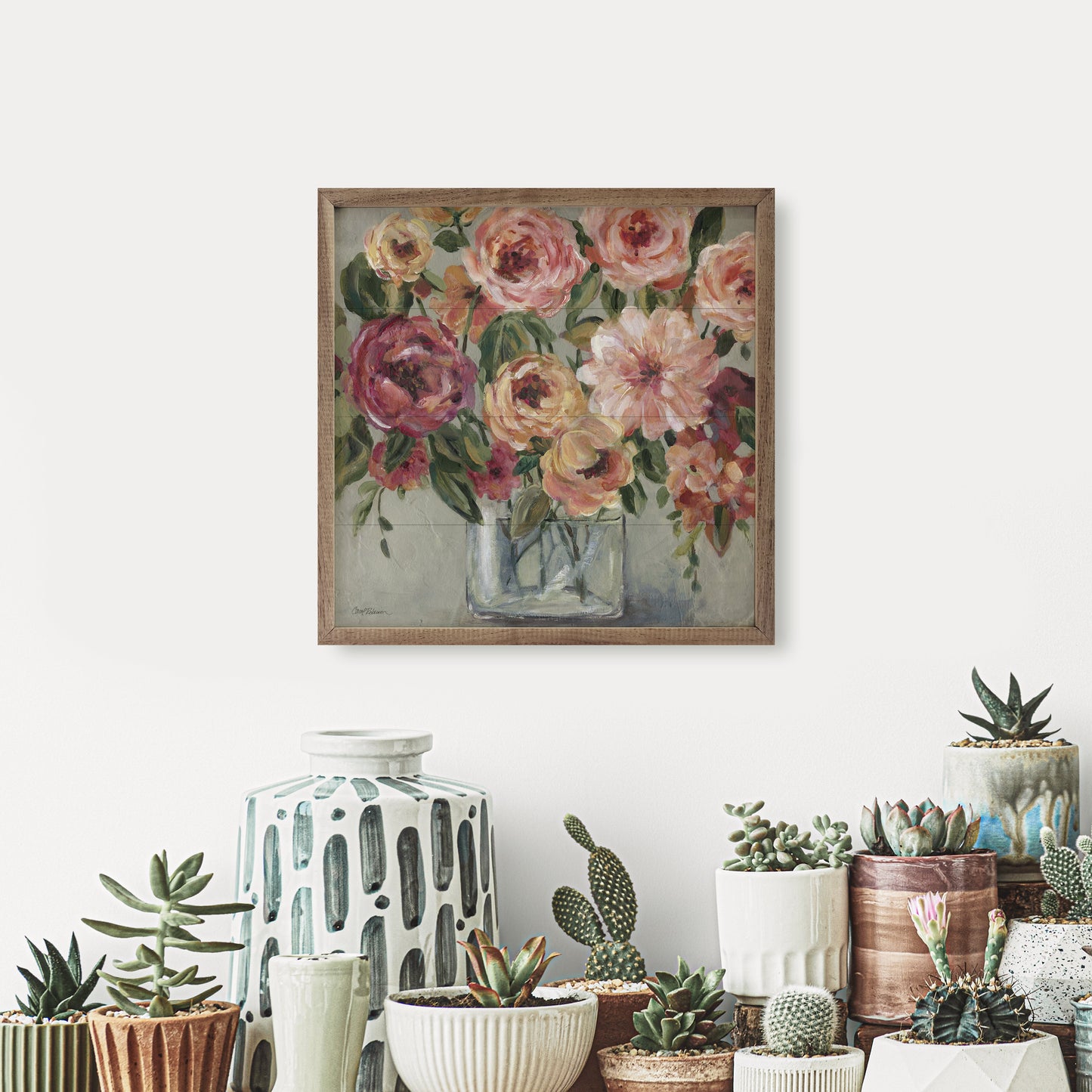 Painterly Bouquet By Carol Robinson