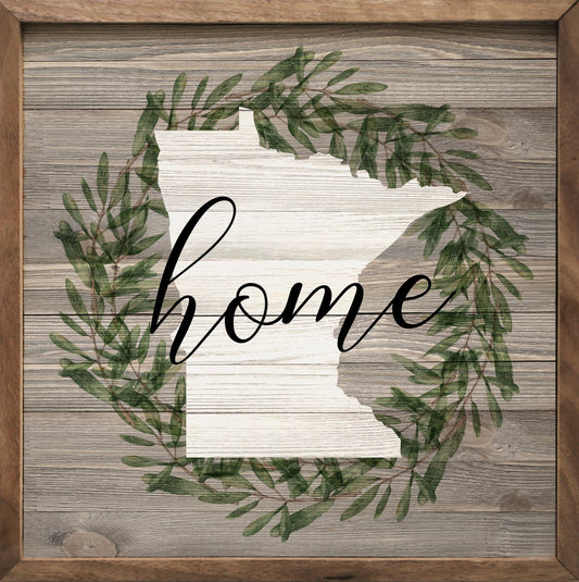 Home Wreath Personalized State