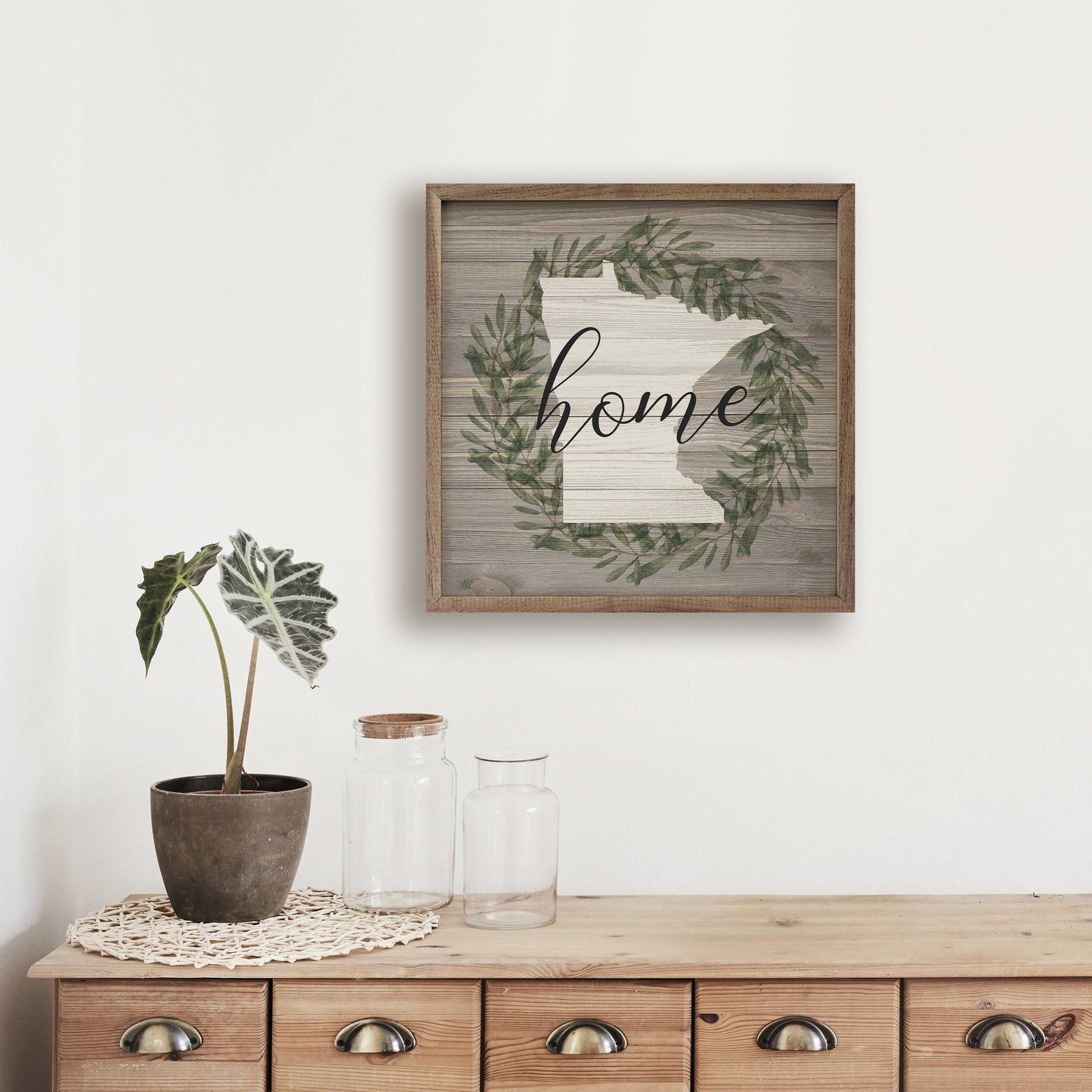 Home Wreath Personalized State