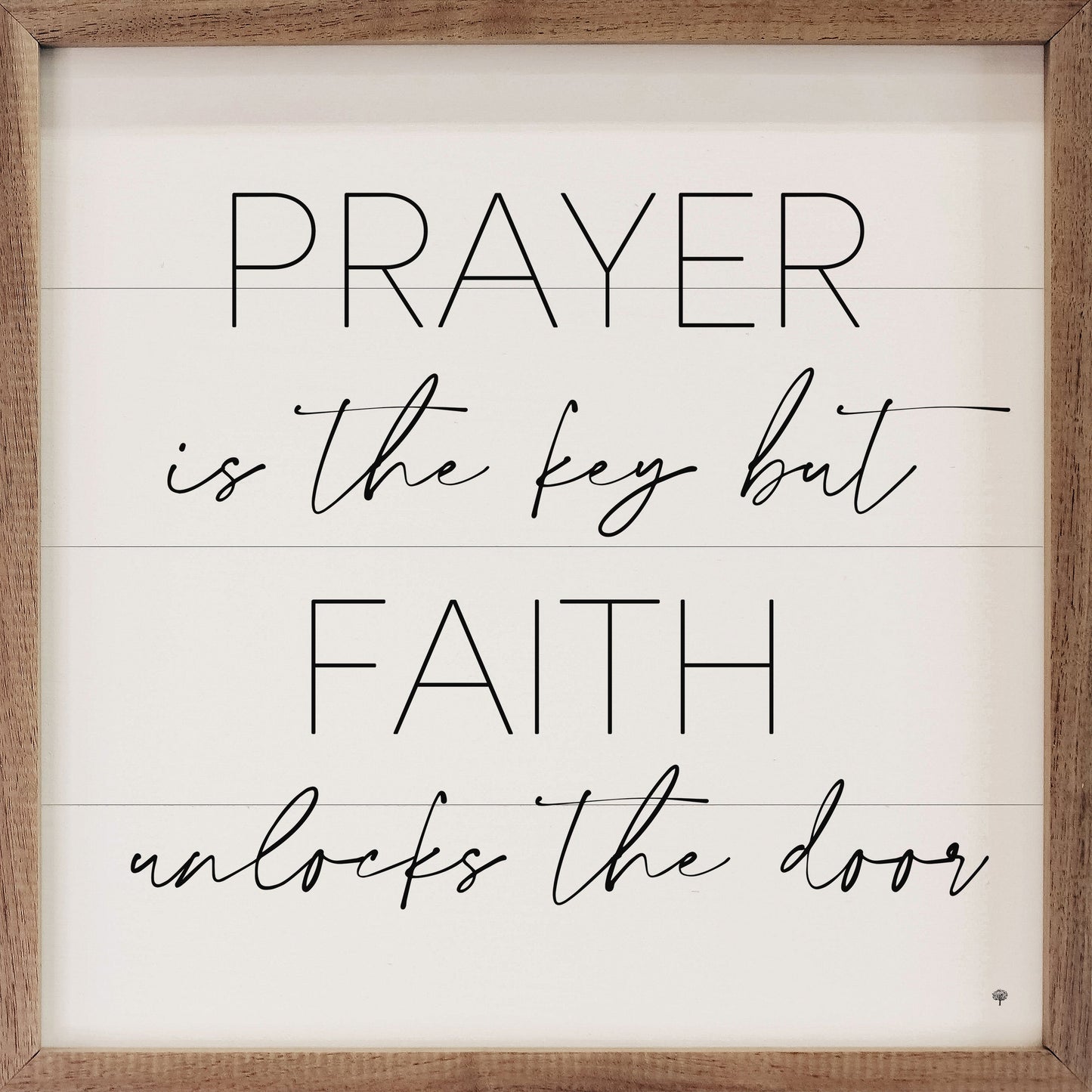 Prayer Is The Key White