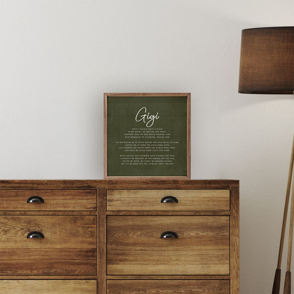 You'll Always Have A Place Personalized Name