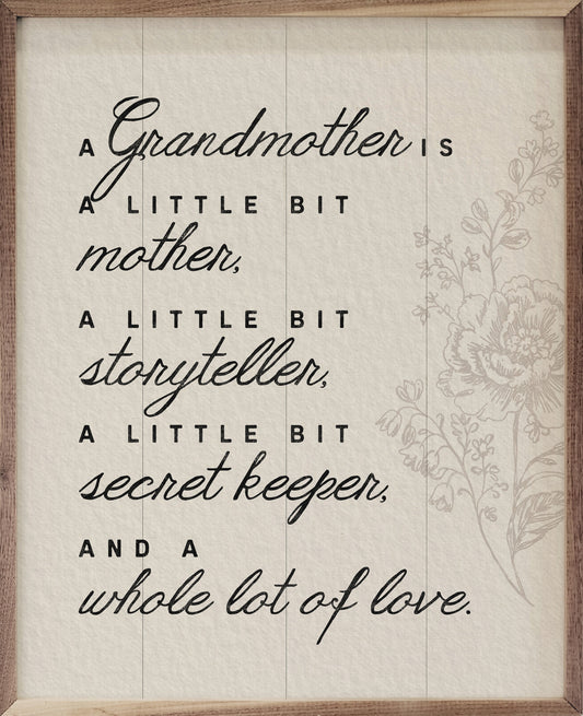 A Grandmother Is