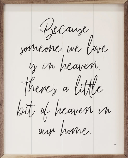 A Little Bit Of Heaven In Our Home White