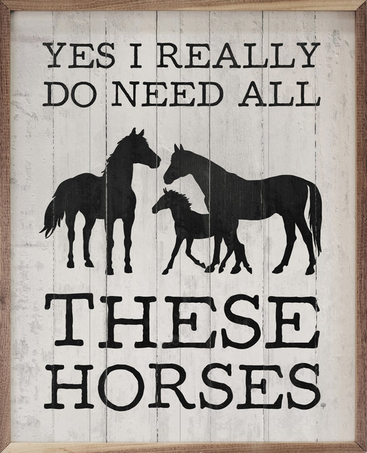 All These Horses Whitewash