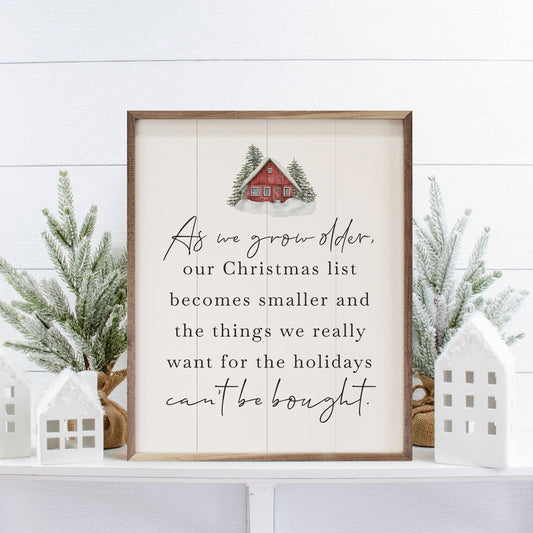 As We Grow Older Red Barn White