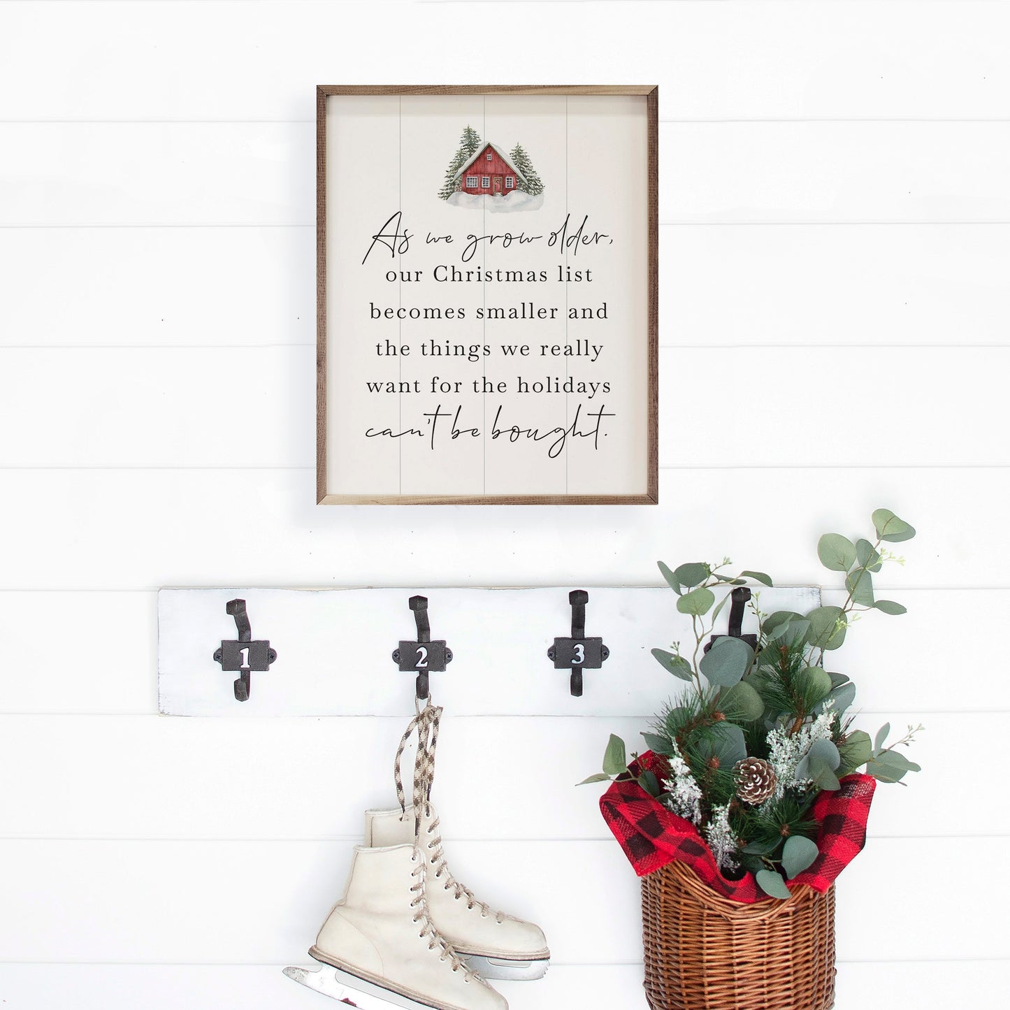 As We Grow Older Red Barn White