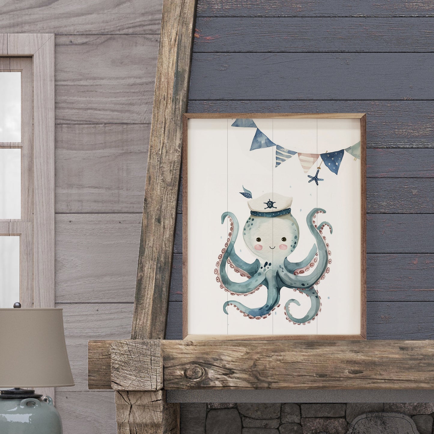 Cute Sailor Octopus