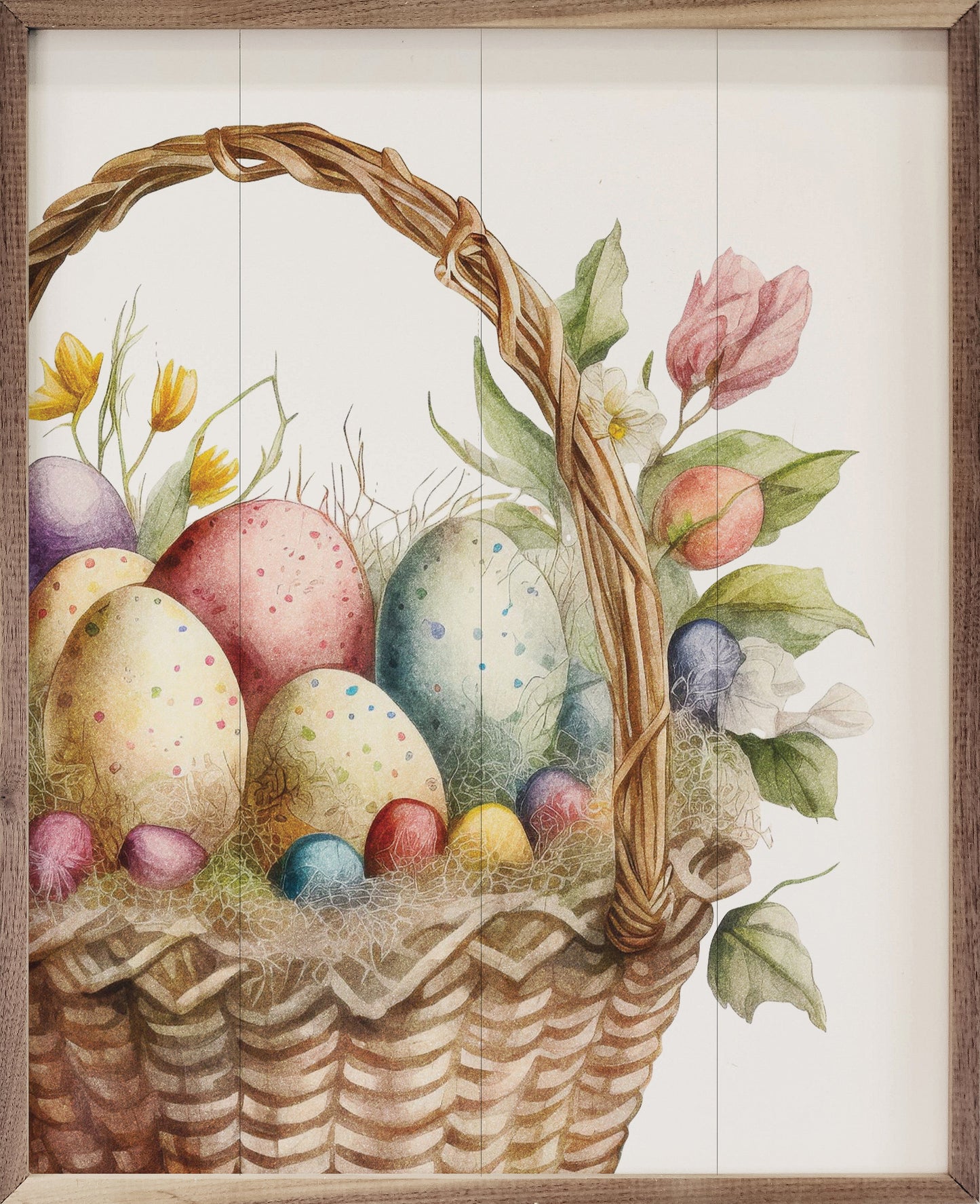 Easter Egg Basket Left