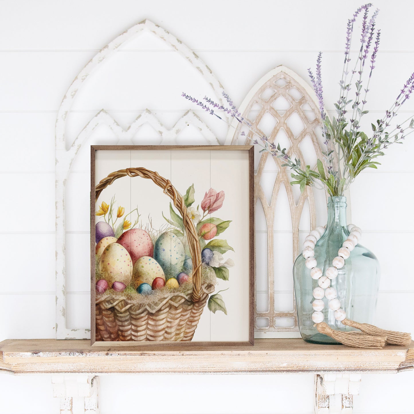 Easter Egg Basket Left