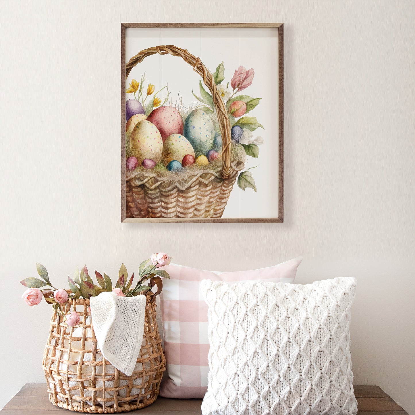 Easter Egg Basket Left