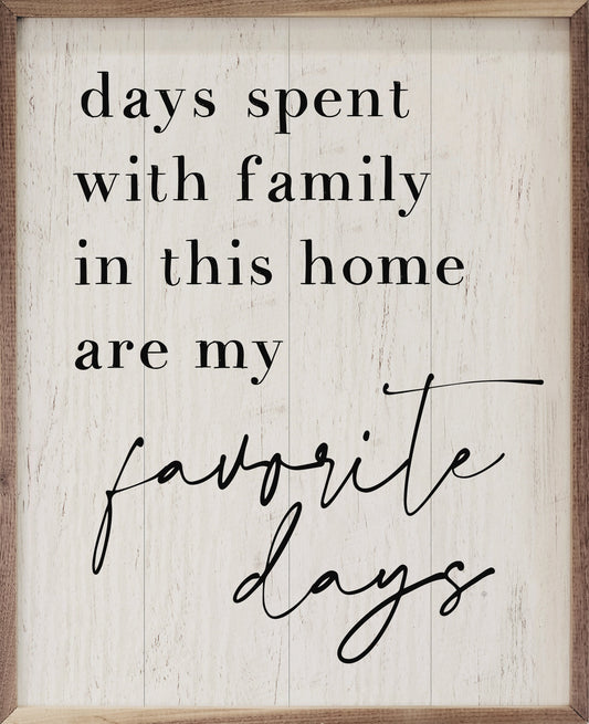 Favorite Days Whitewash