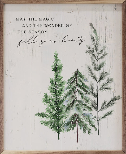 Fill Your Hearts Trees Whitewash