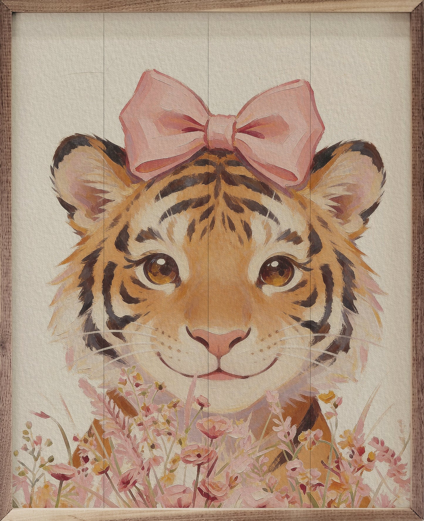 Floral Bow Tiger