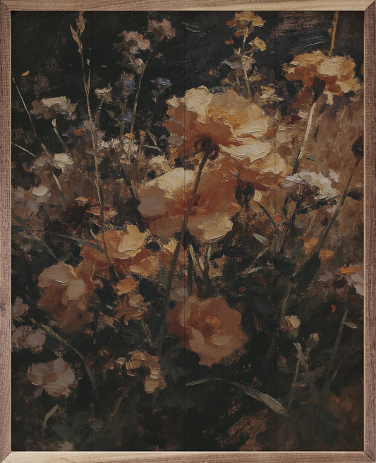 Golden Wildflower Field