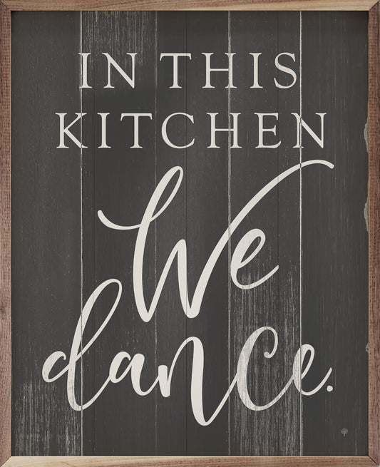 In This Kitchen We Dance Black