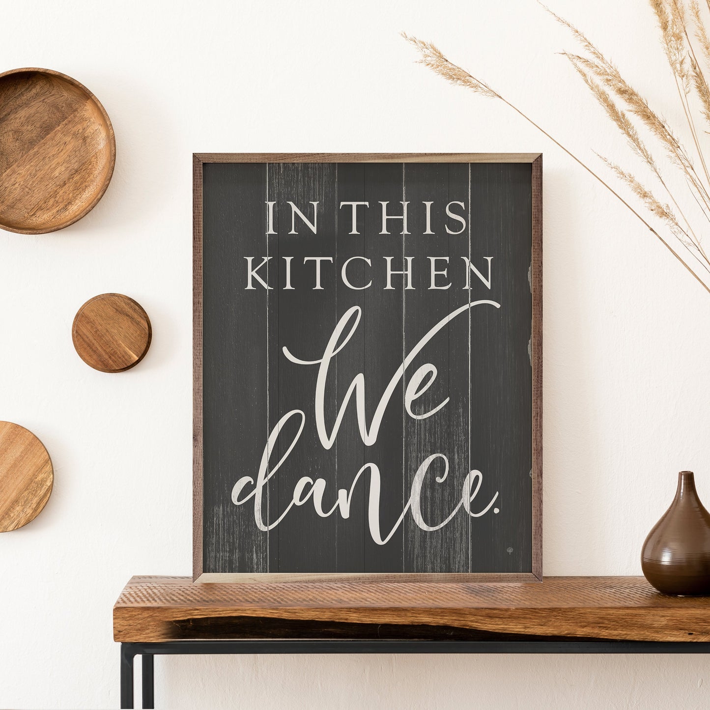 In This Kitchen We Dance Black