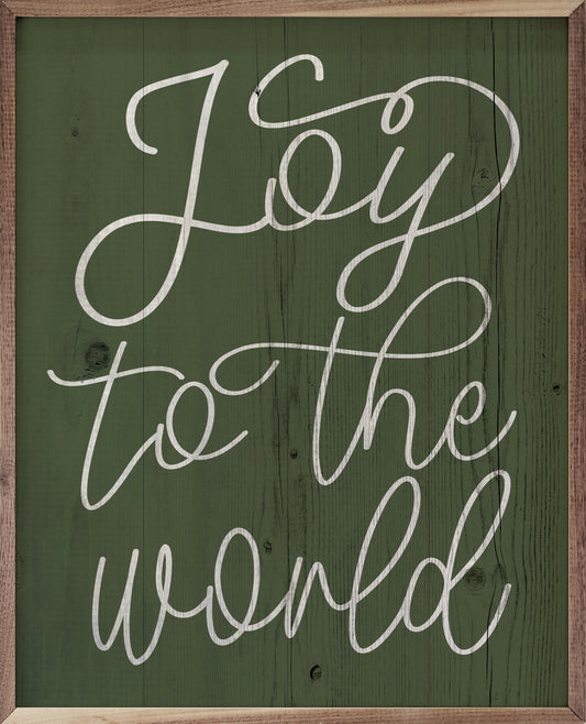 Joy To The World Green