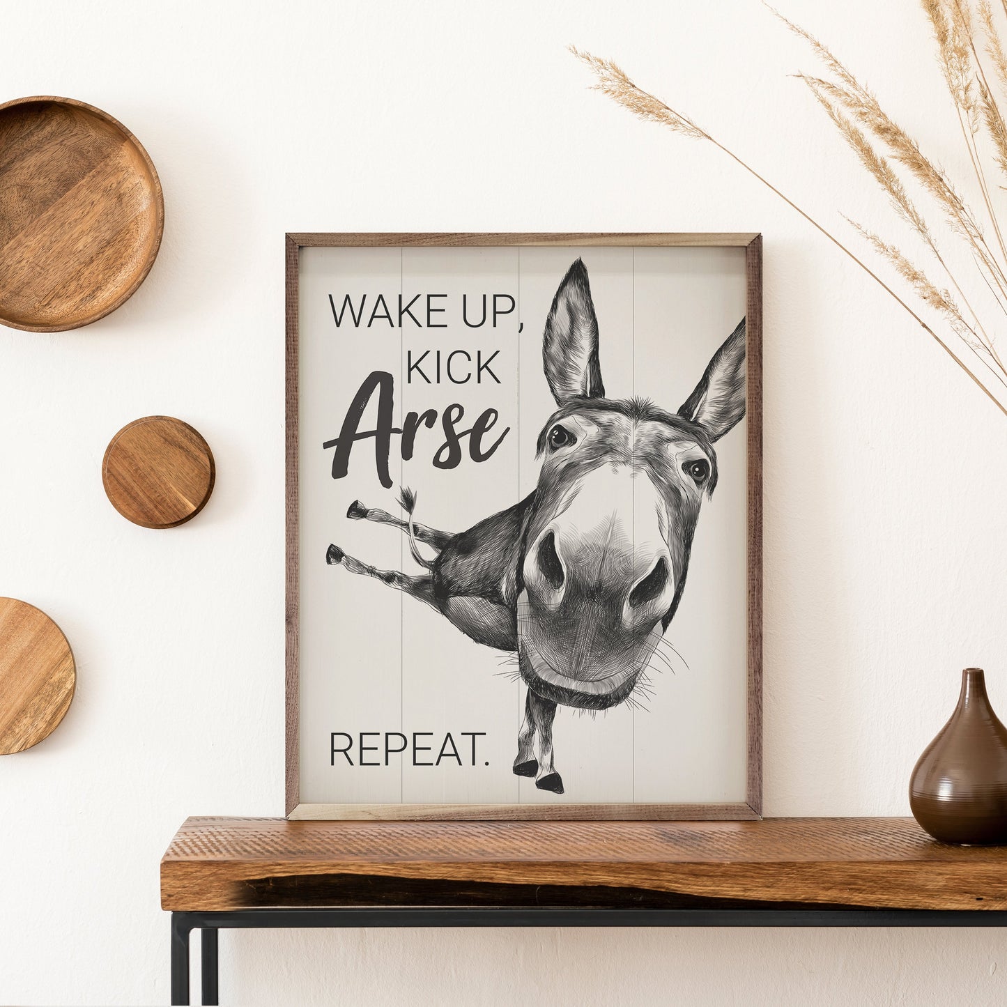 Kick Arse Mule White