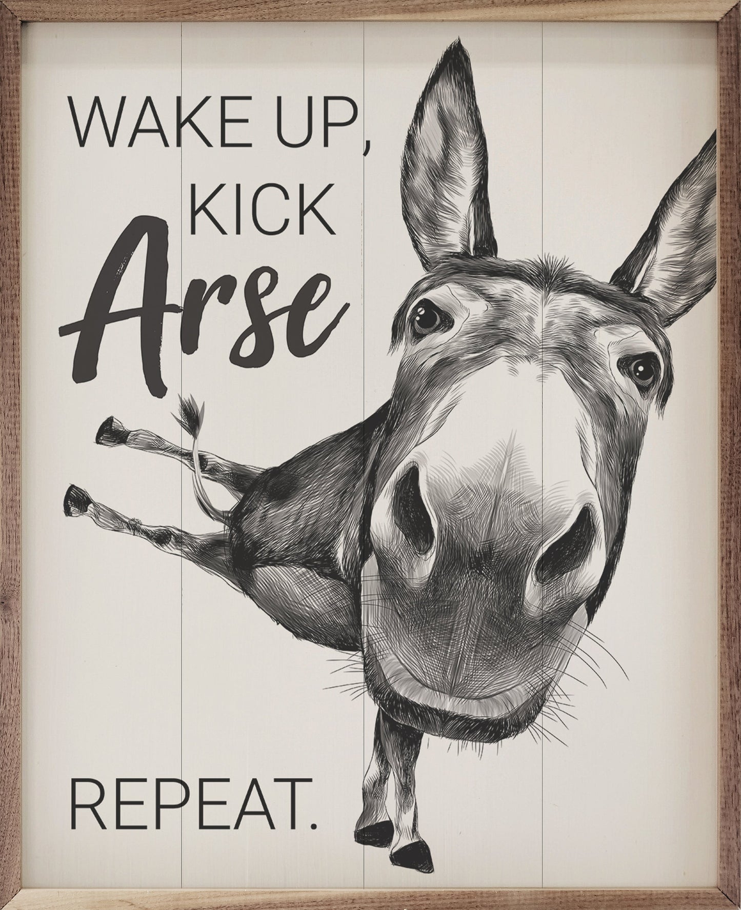 Kick Arse Mule White