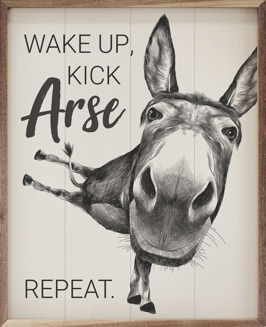 Kick Arse Mule White