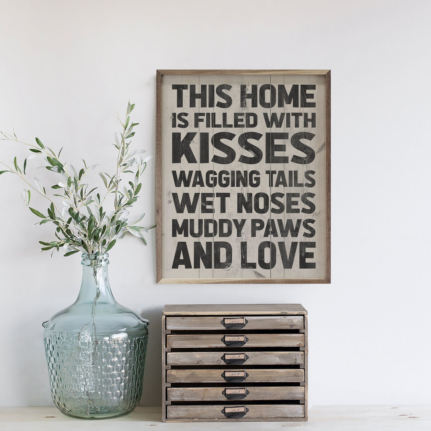 Kisses Wagging Tails Wet Noses Muddy Paws Whitewash