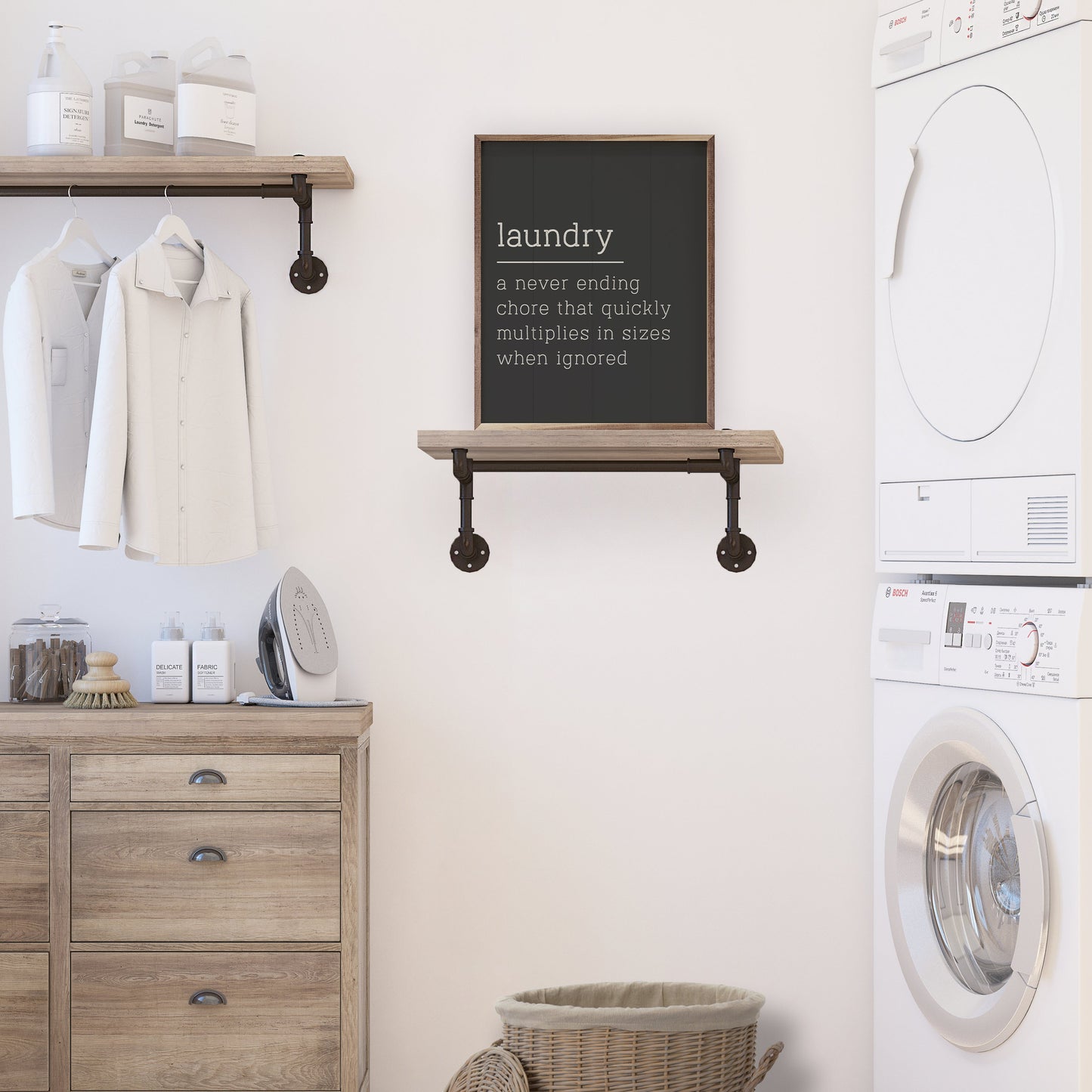 Laundry Definition Black