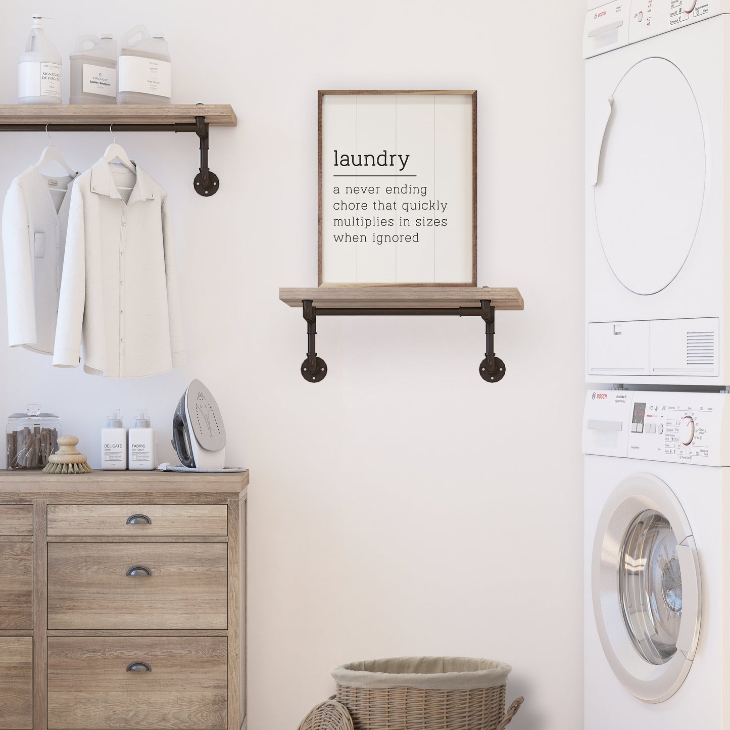 Laundry Definition White