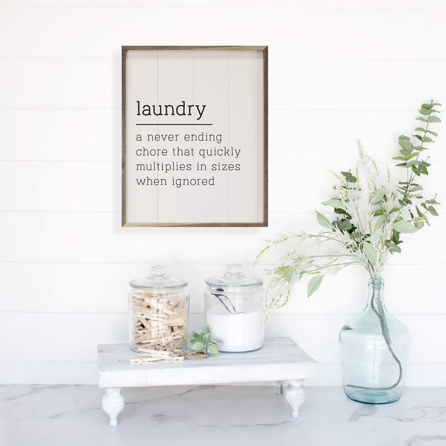 Laundry Definition White