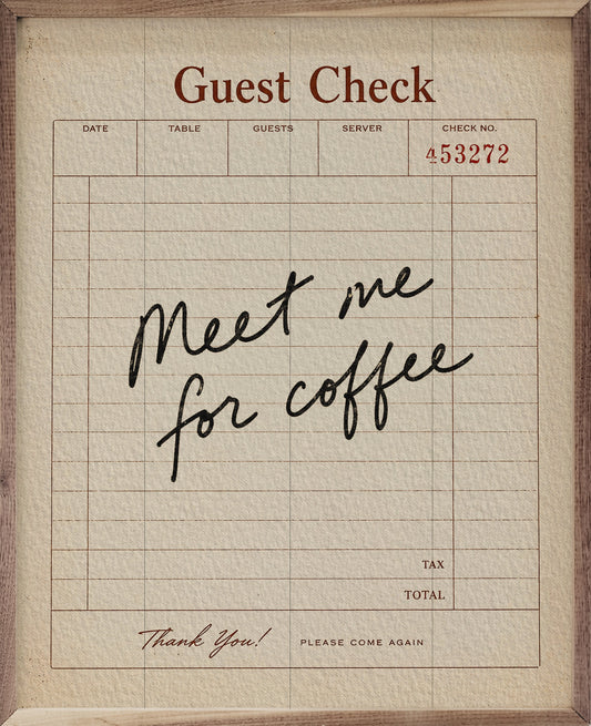 Meet Me For Coffee